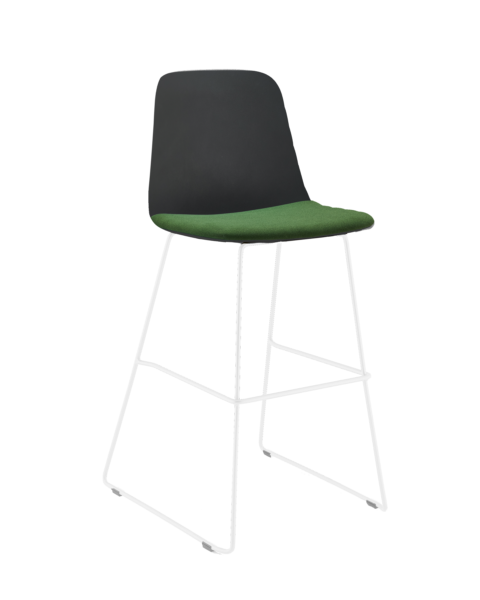 RED Layla Sled Base Stool