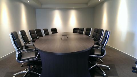 Vella Elliptical Boardroom Table