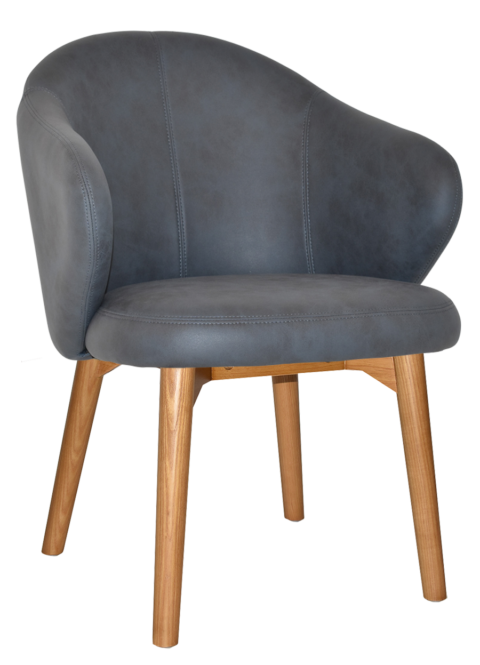 Hugo Armchair - Timber Leg