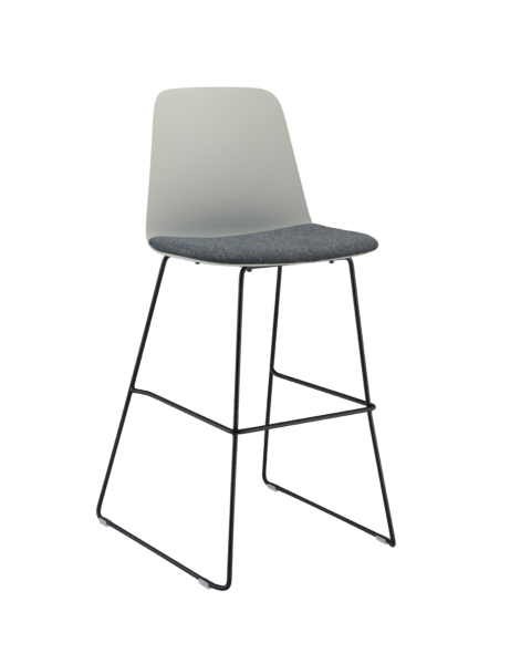 RED Layla Sled Base Stool