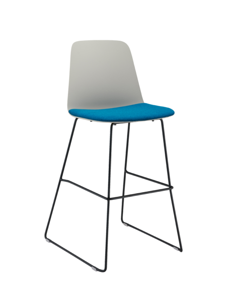 RED Layla Sled Base Stool