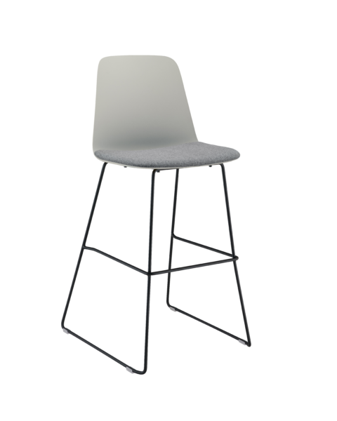 RED Layla Sled Base Stool