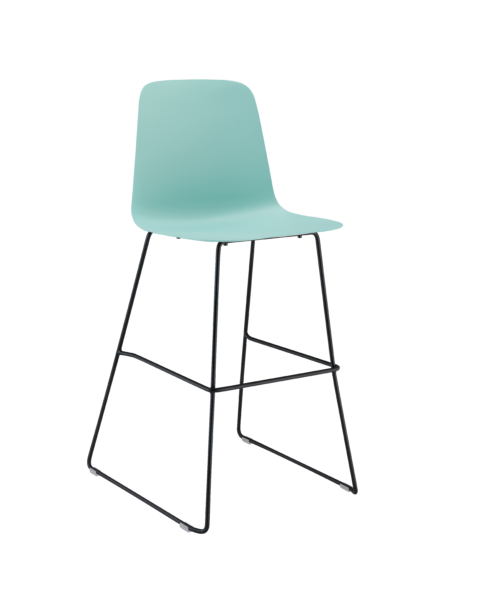 RED Layla Sled Base Stool