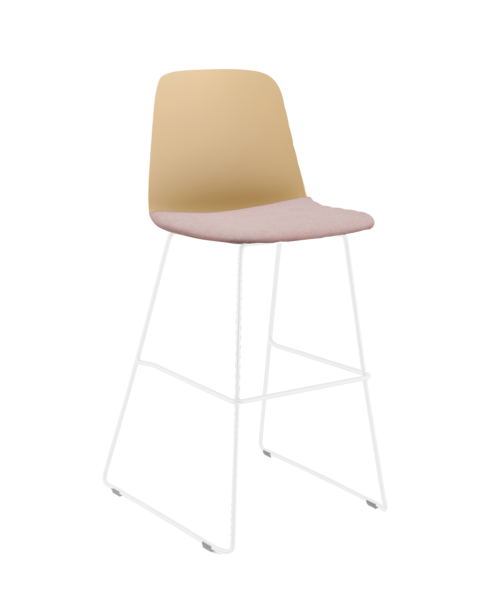 RED Layla Sled Base Stool