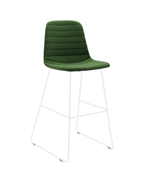 RED Layla Sled Base Stool