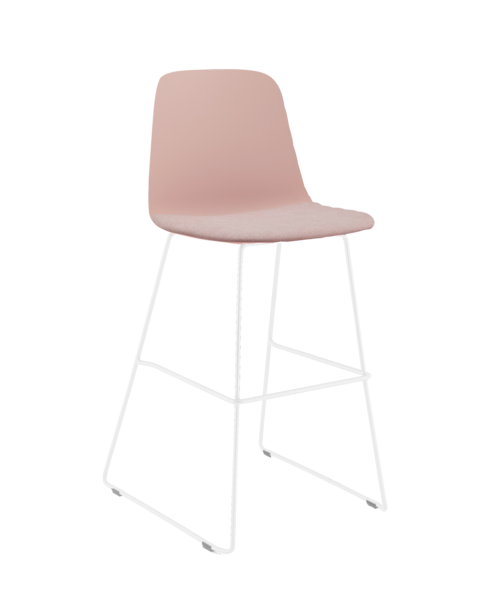 RED Layla Sled Base Stool