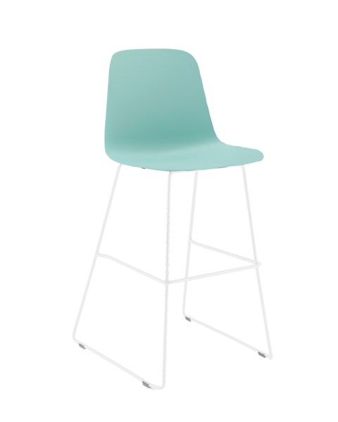 RED Layla Sled Base Stool